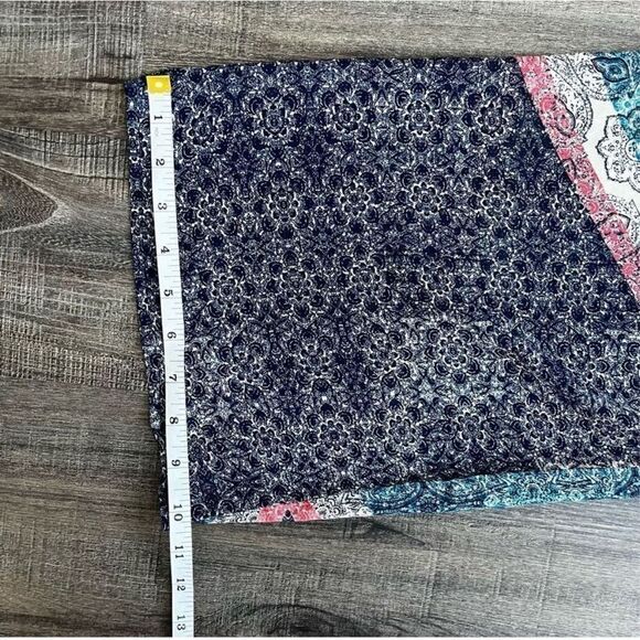 Mystree Embroidered Jagged Hem Paisley Oversized Kimono Size S/M Women’s - Picture 11 of 12